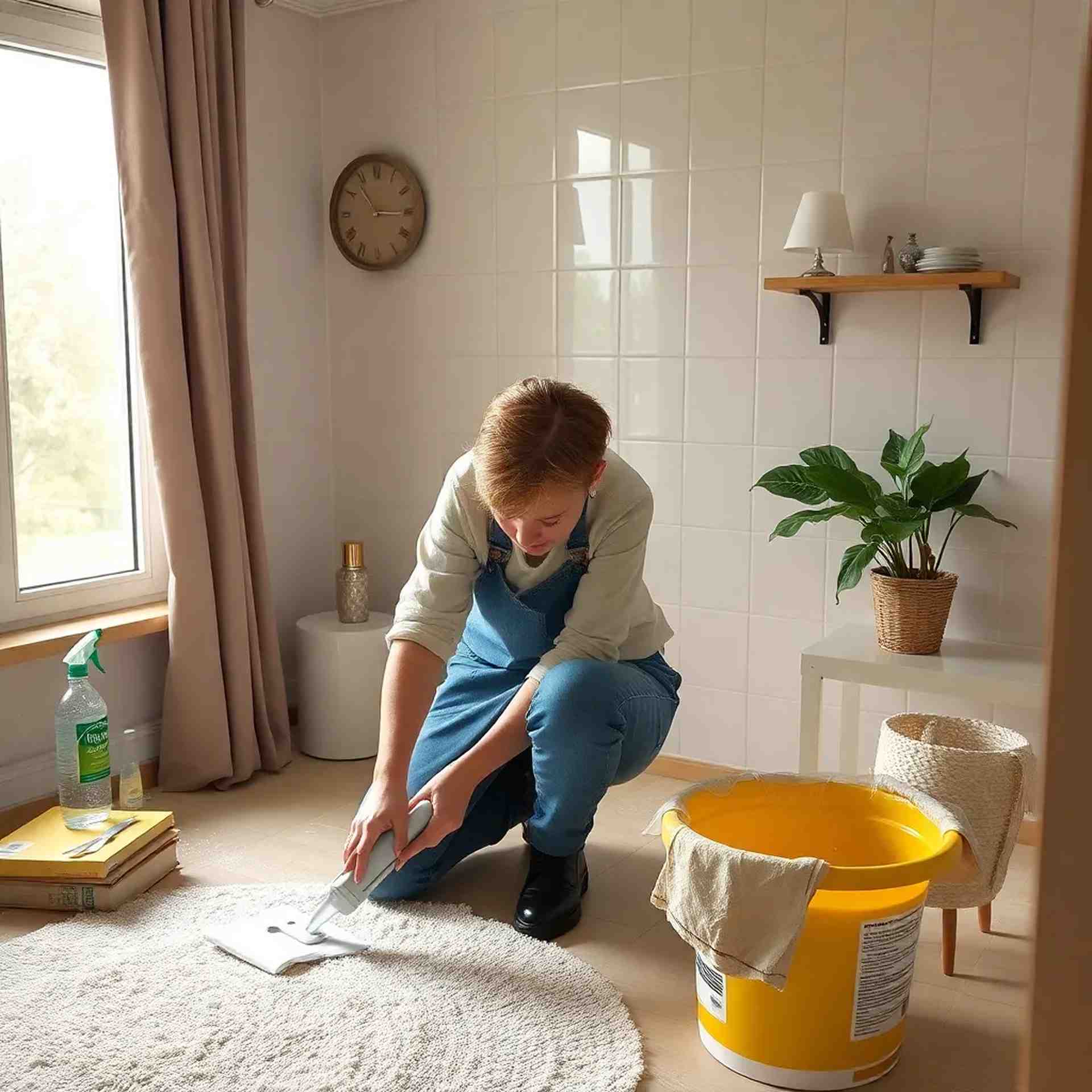 Deep cleaning process